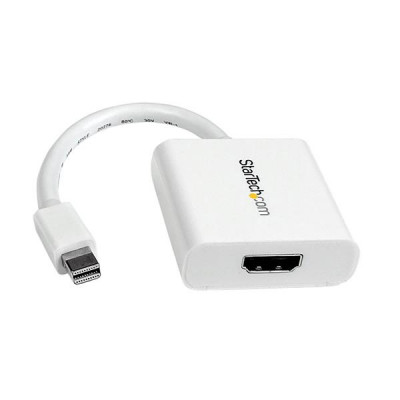 Startech® Mini DisplayPort to HDMI Video Adapter Converter - White
